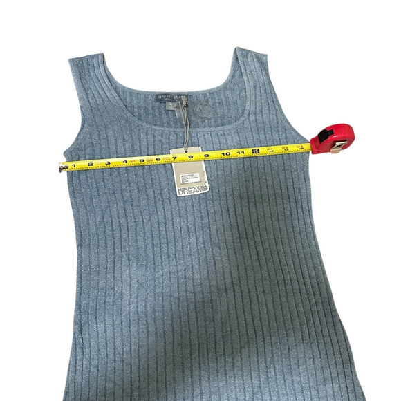 NWT Barefoot Dreams Cozychic Ultra Lite Ribbed Column Maxi Dress Blue XS Tall - Picture 6 of 11